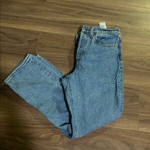 Levi's Wedgie Straight Leg Jeans 27x26